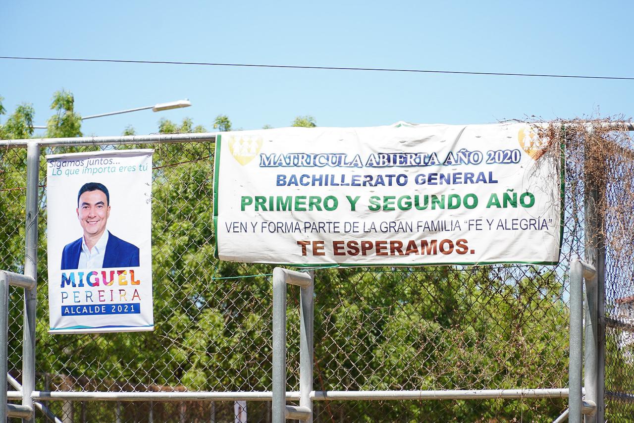 FMLN coloca propaganda en centro de votación de San Miguel sin ser sancionado por el TSE fmln-coloca-propaganda-en-centro-de-votacion-de-san-miguel-sin-ser-sancionado-por-el-tse